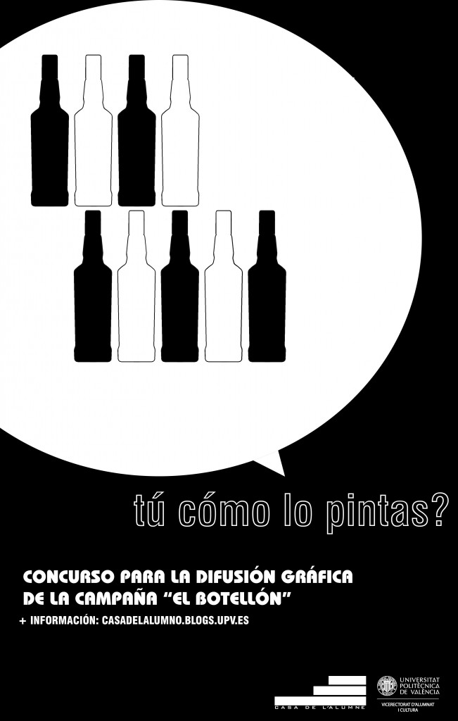 Cartel Campaña Botellón