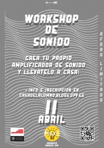 Cartel Workshop Sonido